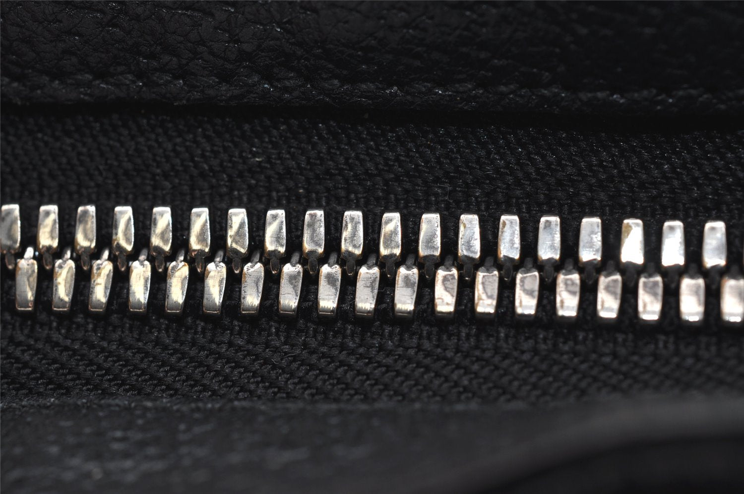 Authentic GUCCI Shoulder Cross Body Bag GG Canvas Leather 122798 Black 0916K