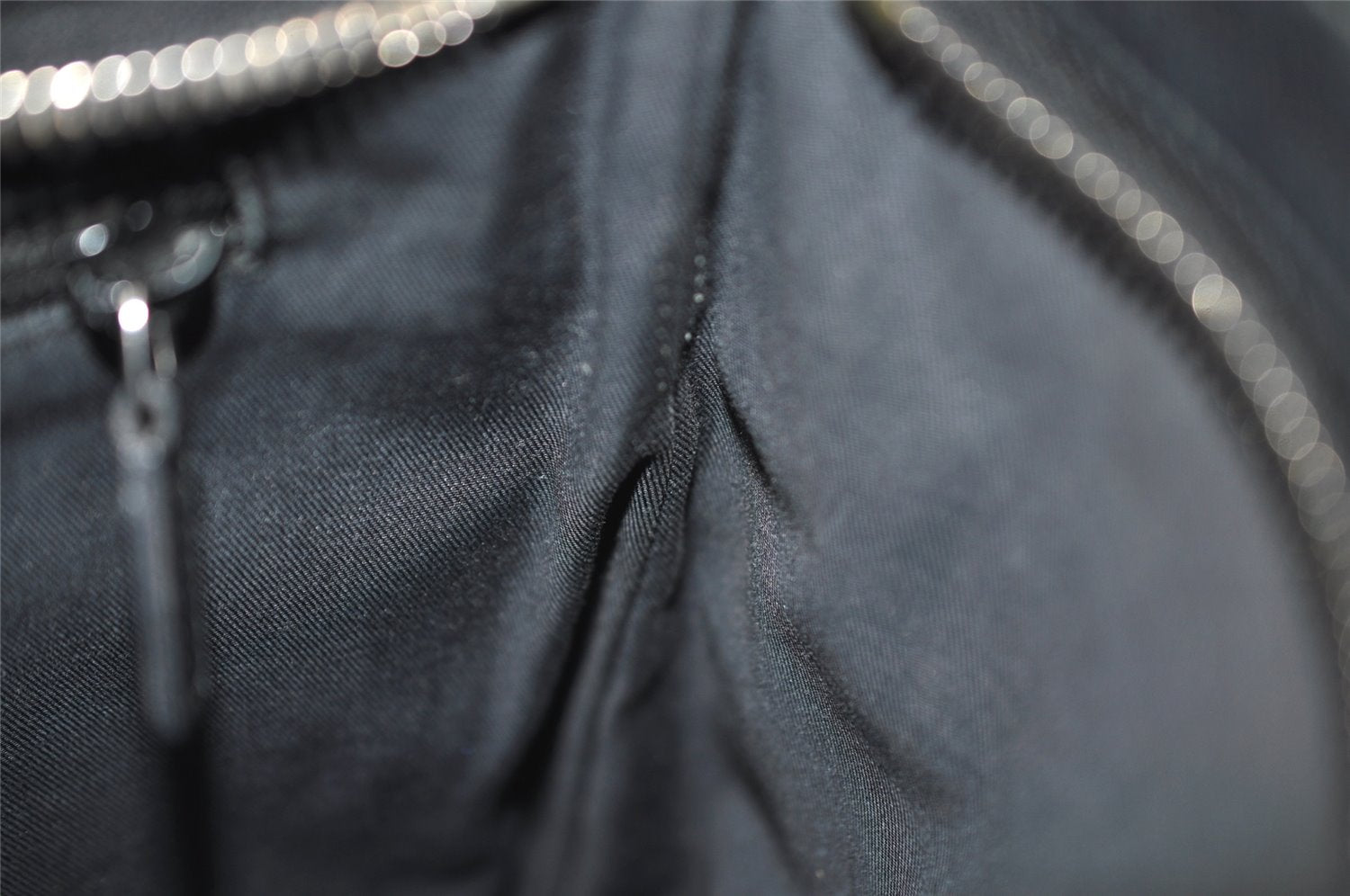 Authentic GUCCI Shoulder Cross Body Bag GG Canvas Leather 122798 Black 0916K