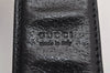 Authentic GUCCI Shoulder Cross Body Bag GG Canvas Leather 122798 Black 0916K