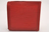 Authentic Louis Vuitton Epi Portefeuille Marco Bifold Wallet Red M63547 LV 0917J