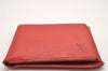 Authentic Louis Vuitton Epi Portefeuille Marco Bifold Wallet Red M63547 LV 0917J