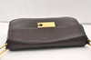 Authentic GIVENCHY Vintage Leather Shoulder Bag Purse Brown 0918K