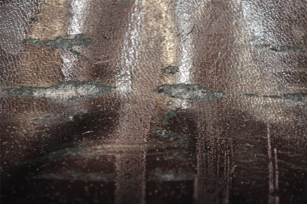 Authentic GUCCI Vintage Shoulder Tote Bag Purse Leather 0013066 Brown 0919I