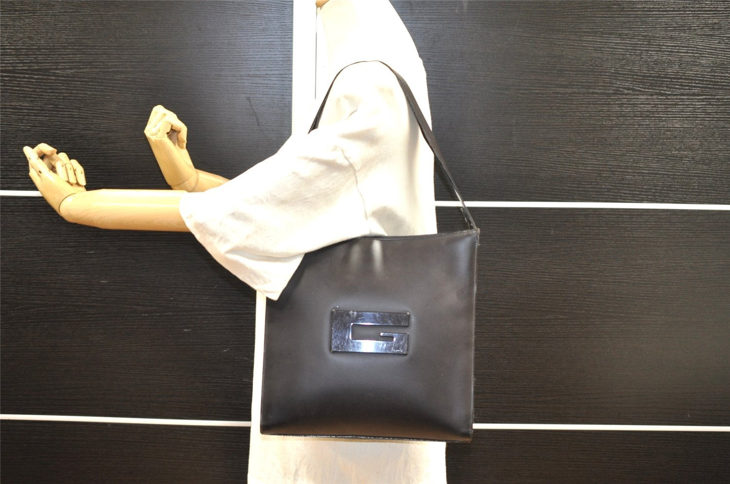 Authentic GUCCI Vintage Shoulder Tote Bag Purse Leather 0013066 Brown 0919I