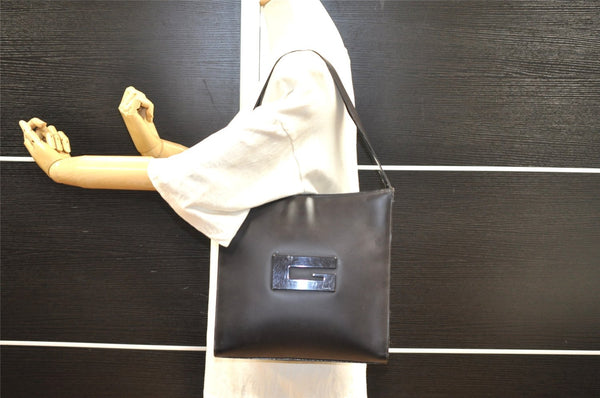 Authentic GUCCI Vintage Shoulder Tote Bag Purse Leather 0013066 Brown 0919I