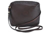 Authentic GUCCI Vintage Shoulder Cross Body Bag Purse Leather Brown 0920I