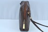 Authentic GUCCI Vintage Shoulder Cross Body Bag Purse Leather Brown 0920I