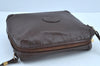Authentic GUCCI Vintage Shoulder Cross Body Bag Purse Leather Brown 0920I