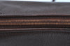 Authentic GUCCI Vintage Shoulder Cross Body Bag Purse Leather Brown 0920I