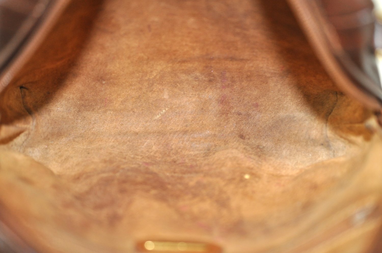 Authentic GUCCI Vintage Shoulder Cross Body Bag Purse Leather Brown 0920I