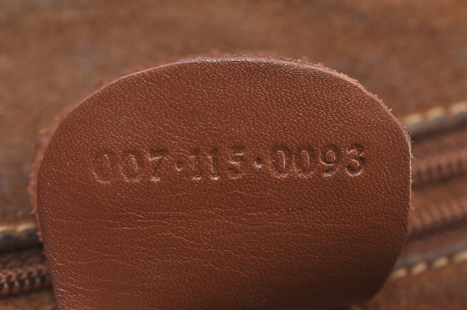 Authentic GUCCI Vintage Shoulder Cross Body Bag Purse Leather Brown 0920I