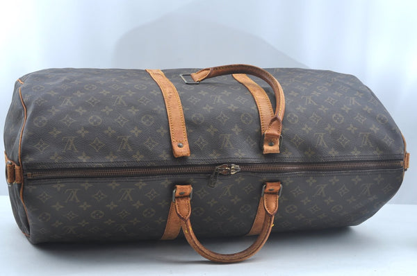 Auth Louis Vuitton Monogram Keepall Bandouliere 60 M41412 Boston Bag Junk 0920K