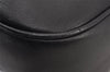 Authentic GUCCI Vintage Bamboo 2Way Shoulder Hand Bag Leather Black Junk 0922K