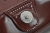 Authentic GUCCI Vintage Shoulder Hand Bag Purse Enamel Brown Junk 0923K
