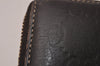 Authentic GUCCI Guccissima GG Leather Long Wallet Purse 212110 Brown 0924J