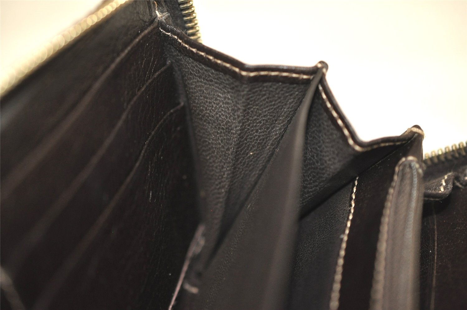 Authentic GUCCI Guccissima GG Leather Long Wallet Purse 212110 Brown 0924J