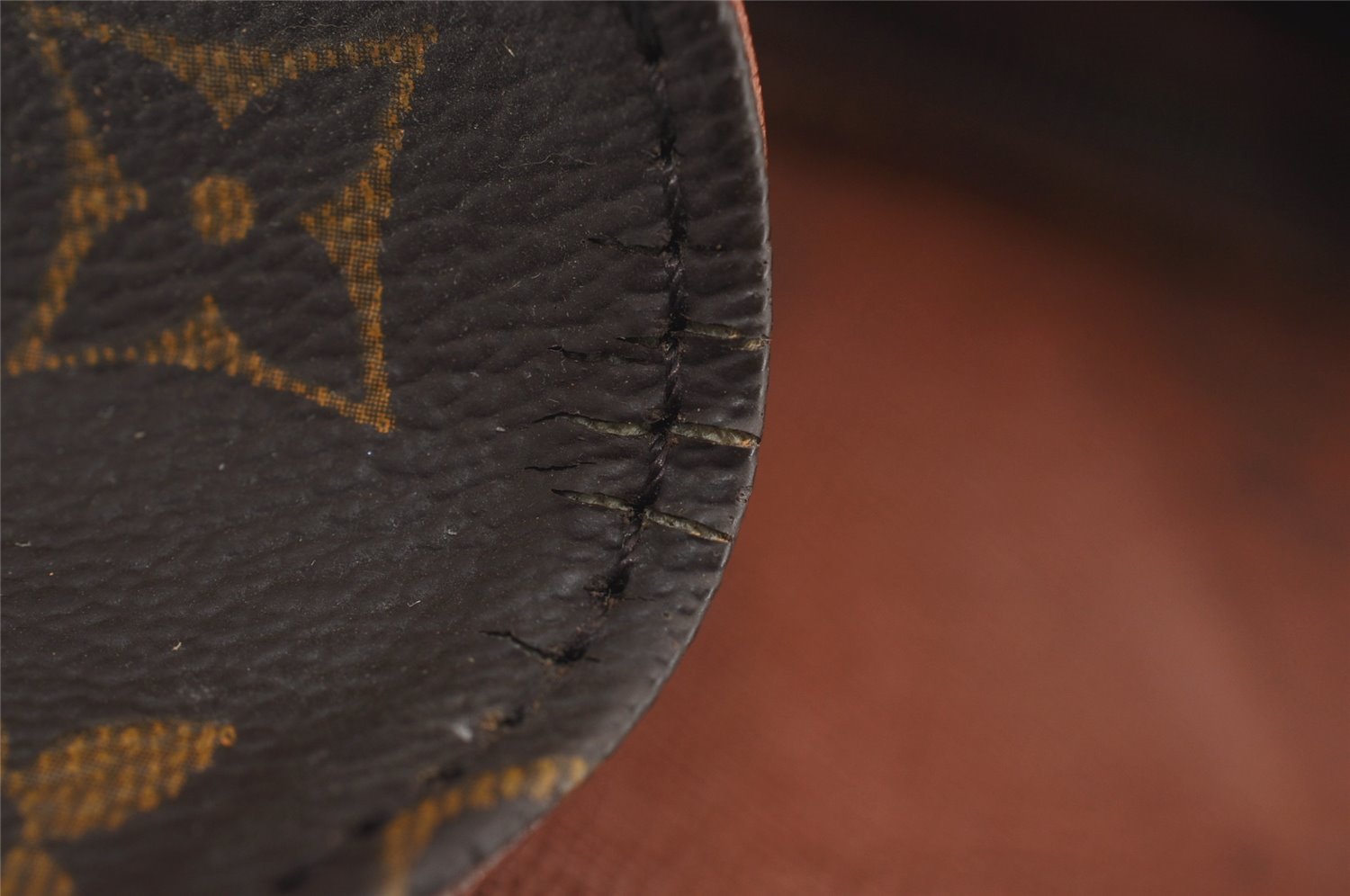 Authentic Louis Vuitton Monogram Saint Cloud GM M51242 Shoulder Bag Junk 0925I