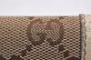 Authentic GUCCI Charmy 6 Hooks Key Case Purse Canvas Leather 154164 Brown 0925J