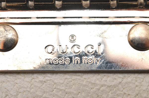 Authentic GUCCI Charmy 6 Hooks Key Case Purse Canvas Leather 154164 Brown 0925J