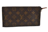 Authentic Louis Vuitton Monogram Pouch For Bucket GM LV 0926J