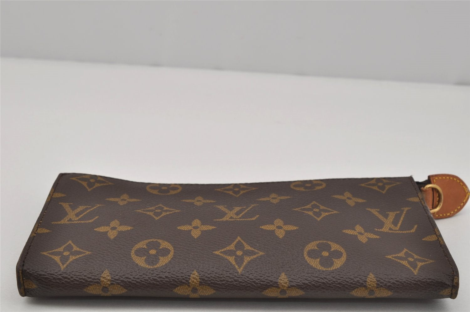 Authentic Louis Vuitton Monogram Pouch For Bucket GM LV 0926J