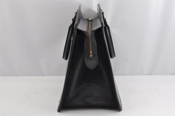 Authentic Louis Vuitton Epi Riviera Hand Bag Black M48182 LV Junk 0926K