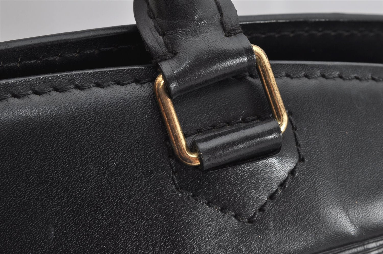 Authentic Louis Vuitton Epi Riviera Hand Bag Black M48182 LV Junk 0926K