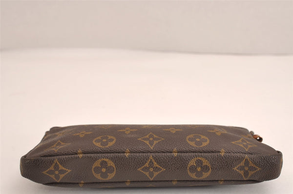 Authentic Louis Vuitton Monogram Pouch Purse For Sac Shopping GM LV 0927J