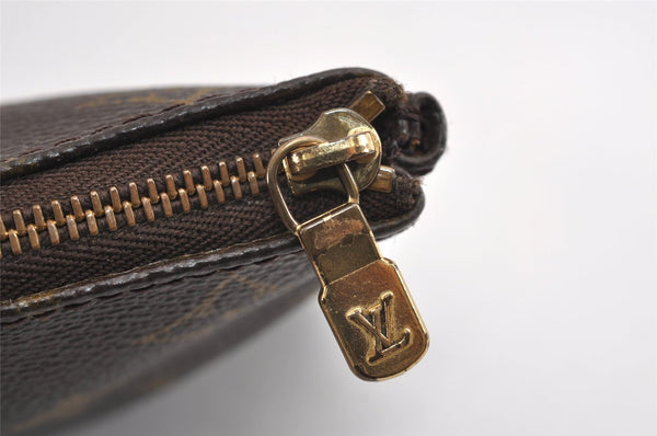Authentic Louis Vuitton Monogram Pouch Purse For Sac Shopping GM LV 0927J