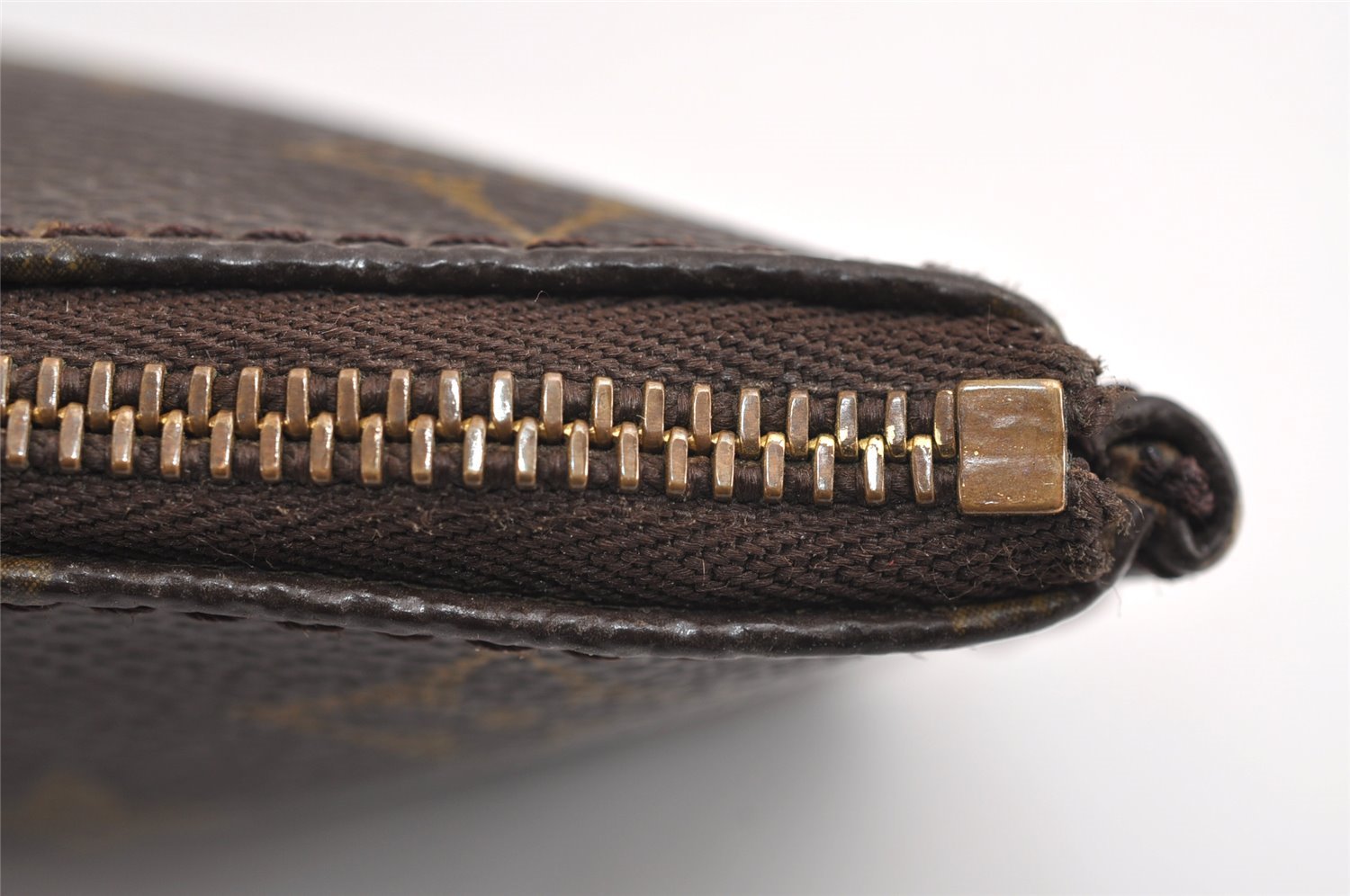 Authentic Louis Vuitton Monogram Pouch Purse For Sac Shopping GM LV 0927J