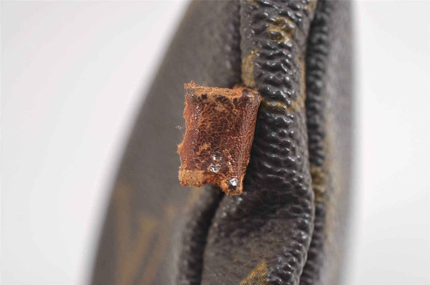 Authentic Louis Vuitton Monogram Pouch Purse For Sac Shopping GM LV 0927J