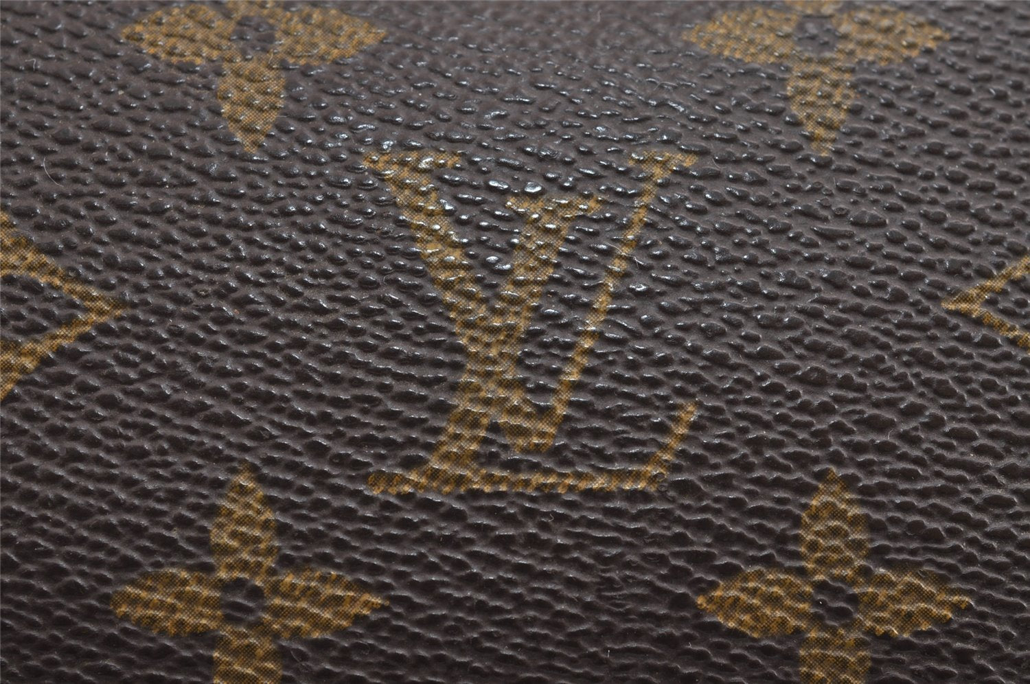 Authentic Louis Vuitton Monogram Pouch Purse For Sac Shopping GM LV 0927J