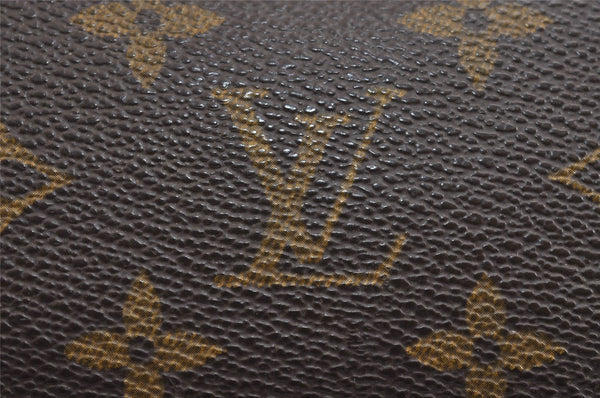 Authentic Louis Vuitton Monogram Pouch Purse For Sac Shopping GM LV 0927J