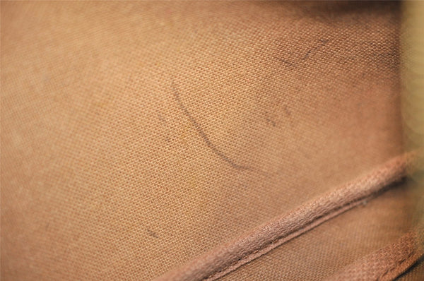 Authentic Louis Vuitton Monogram Pouch Purse For Sac Shopping GM LV 0927J