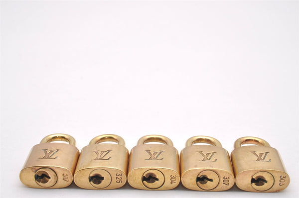 Authentic Louis Vuitton Padlock & Keys 10Set LV 0928J