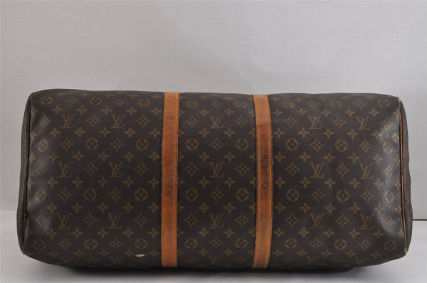 Authentic Louis Vuitton Monogram Keepall 60 Travel Boston Bag M41422 LV 0929J