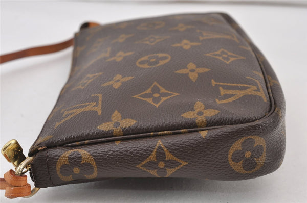 Authentic Louis Vuitton Monogram Pochette Accessoires Pouch M51980 LV 0929K