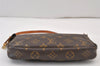 Authentic Louis Vuitton Monogram Pochette Accessoires Pouch M51980 LV 0929K