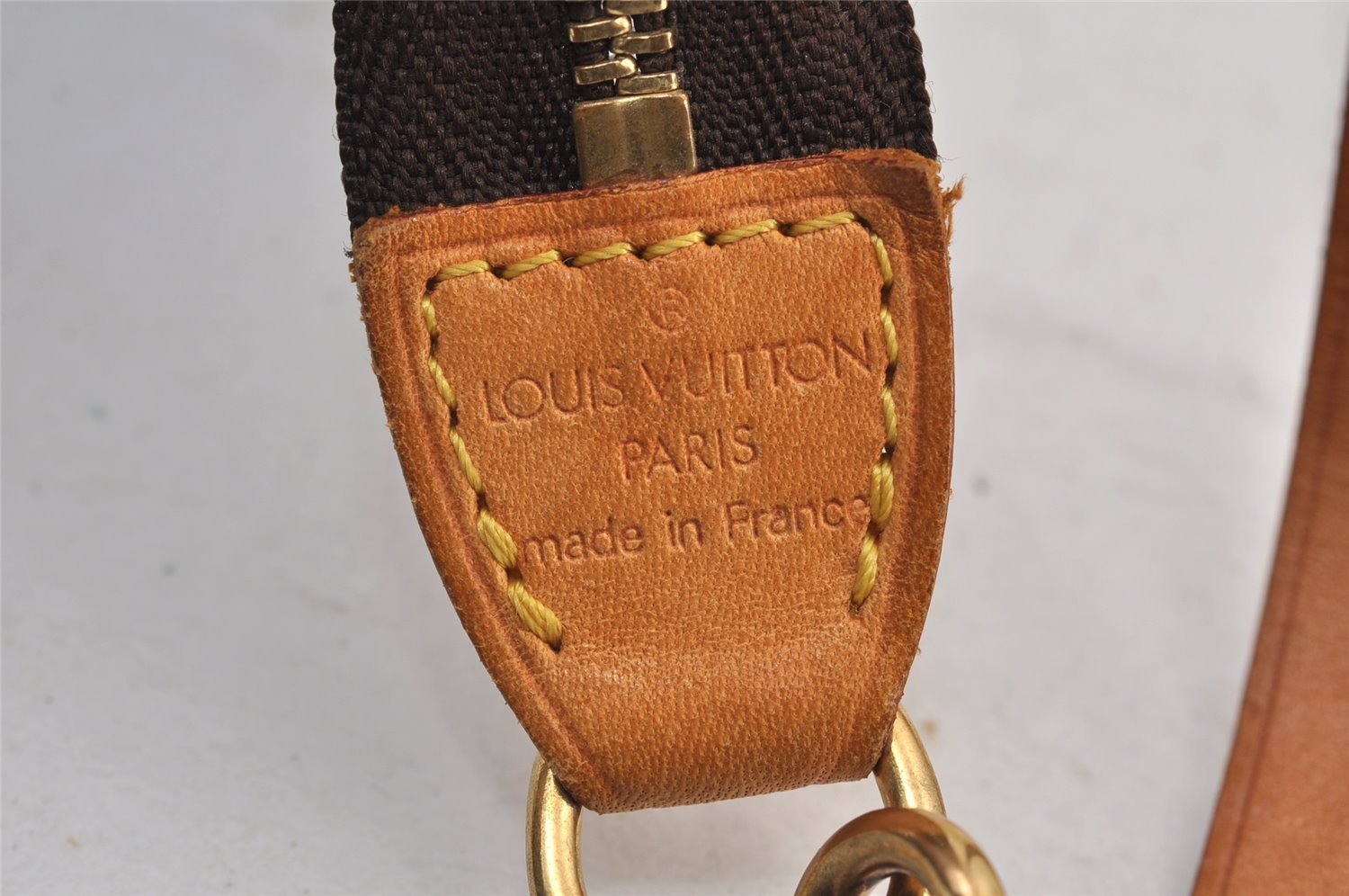 Authentic Louis Vuitton Monogram Pochette Accessoires Pouch M51980 LV 0929K