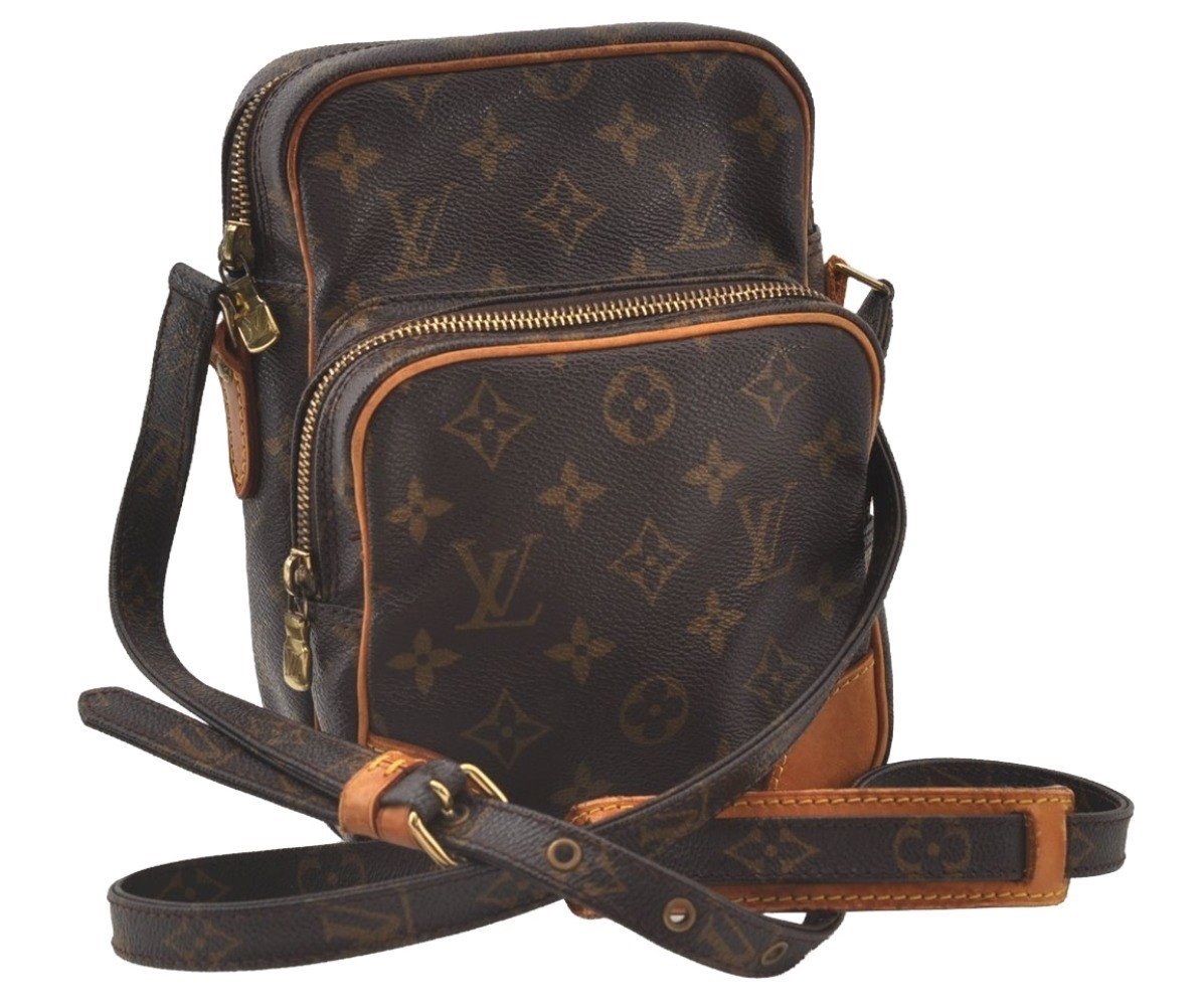 Authentic Louis Vuitton Monogram Amazone Shoulder Cross Body Bag M45236 LV 0930J