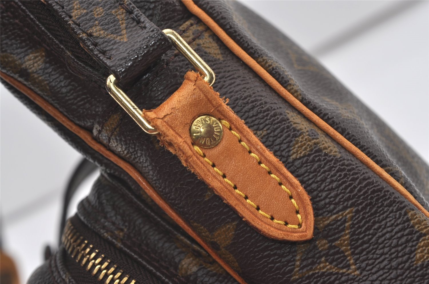 Authentic Louis Vuitton Monogram Amazone Shoulder Cross Body Bag M45236 LV 0930J