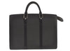 Auth Louis Vuitton Taiga Porte Documents Lozan 2Way Briefcase M30052 Black 0930K