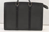 Auth Louis Vuitton Taiga Porte Documents Lozan 2Way Briefcase M30052 Black 0930K