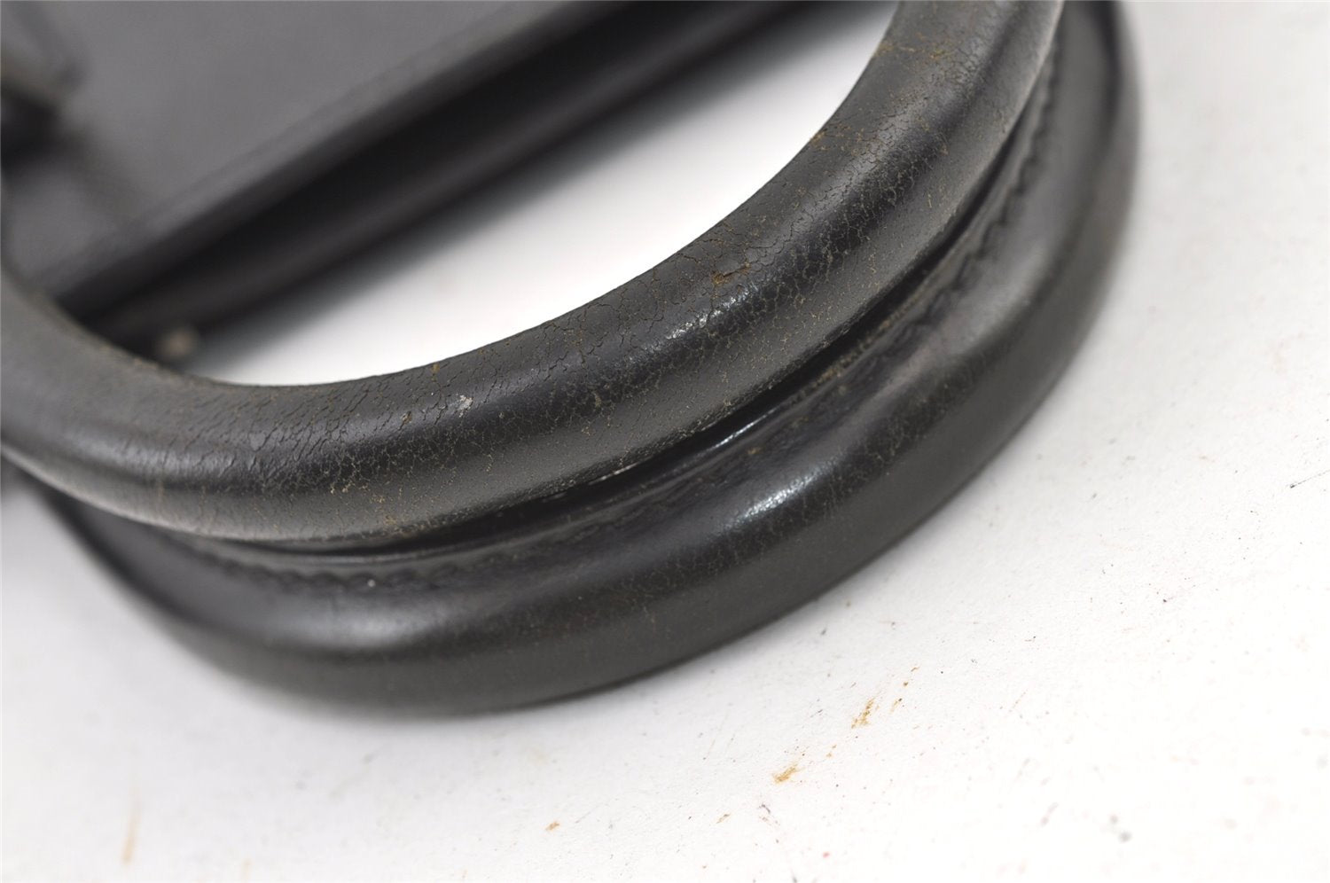 Auth Louis Vuitton Taiga Porte Documents Lozan 2Way Briefcase M30052 Black 0930K