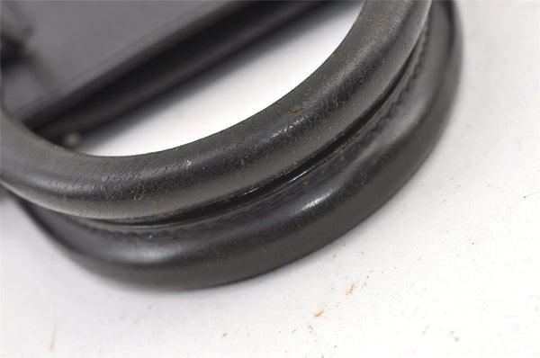 Auth Louis Vuitton Taiga Porte Documents Lozan 2Way Briefcase M30052 Black 0930K