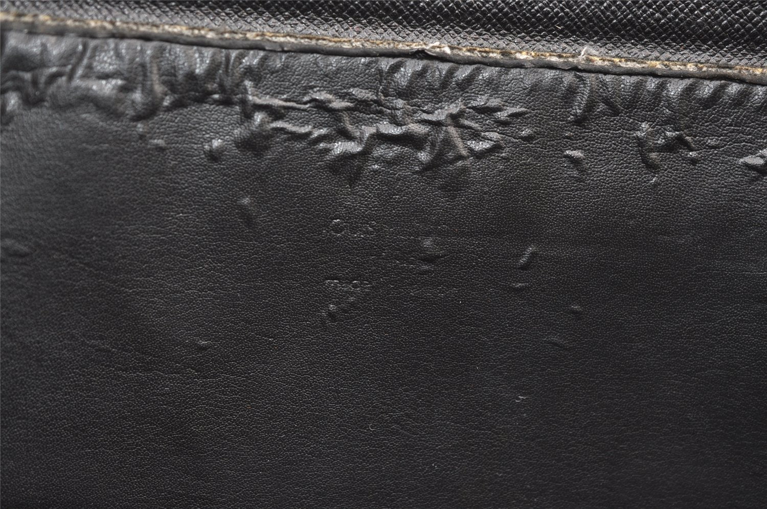 Auth Louis Vuitton Taiga Porte Documents Lozan 2Way Briefcase M30052 Black 0930K