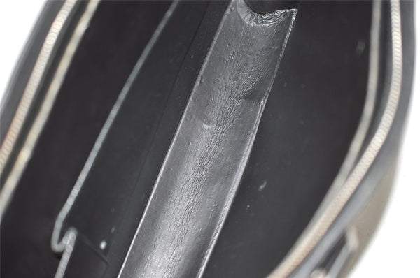 Auth Louis Vuitton Taiga Porte Documents Lozan 2Way Briefcase M30052 Black 0930K