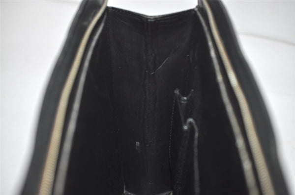 Auth Louis Vuitton Taiga Porte Documents Lozan 2Way Briefcase M30052 Black 0930K