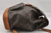 Authentic Louis Vuitton Monogram Montsouris MM Backpack M51136 LV 0931J