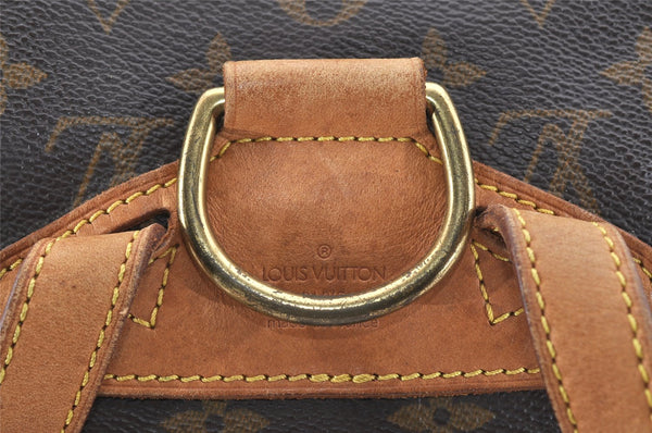 Authentic Louis Vuitton Monogram Montsouris MM Backpack M51136 LV 0931J